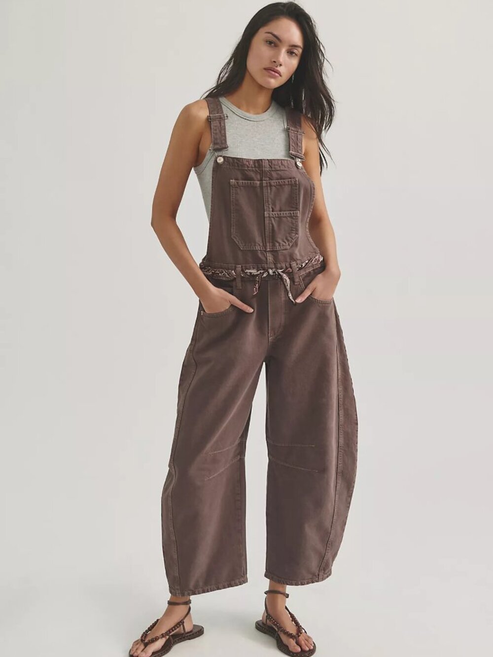 NWT We The Free Good Luck Barrel Overalls - Picture 6 of 12